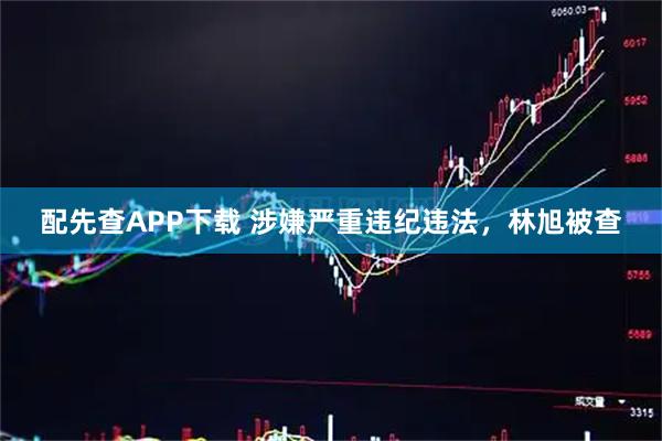 配先查APP下载 涉嫌严重违纪违法，林旭被查