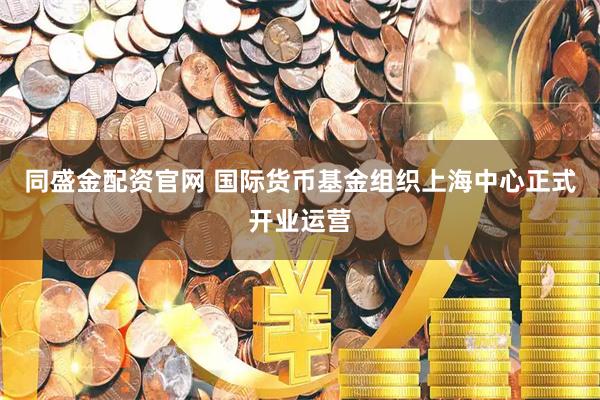 同盛金配资官网 国际货币基金组织上海中心正式开业运营